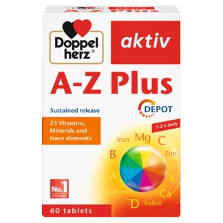 Doppelherz aktiv A-Z Plus front view