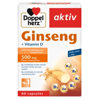 Doppelherz aktiv Ginseng front view