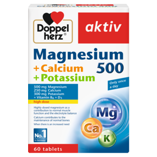 Magnesium 500 + Calcium + Potassium