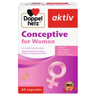 Doppelherz aktiv Conceptive for Women front view