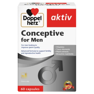 Doppelherz aktiv Conceptive for Men front view