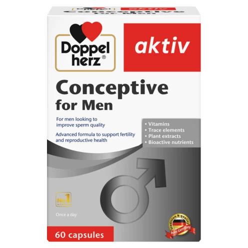 Doppelherz aktiv Conceptive for Men front view