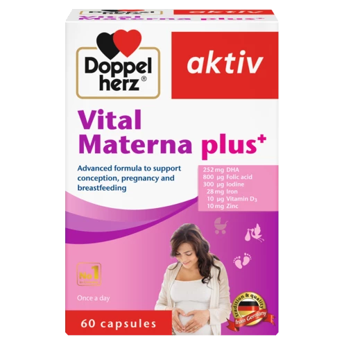 Doppelherz aktiv Vital Materna plus+ front view