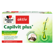 Illustration of the product packaging Doppelherz aktiv Capilvit plus+ front view